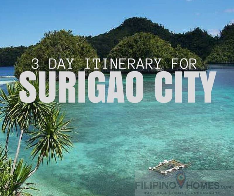Surigao City 3-day-Itinerary