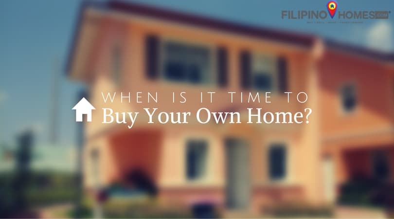 When is it time to buy a house?