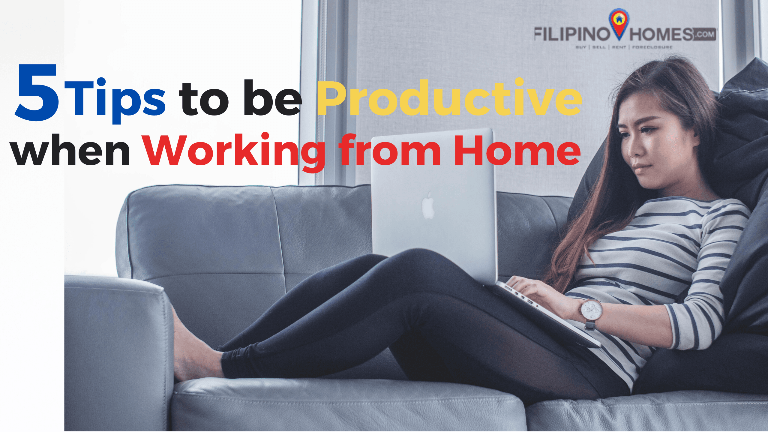 Stuck at home? 5 Tips to Actually be Productive When You're Working From Home