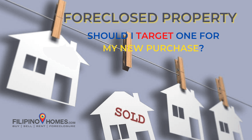 Foreclosed Property - Why people are buying these cheaper properties
