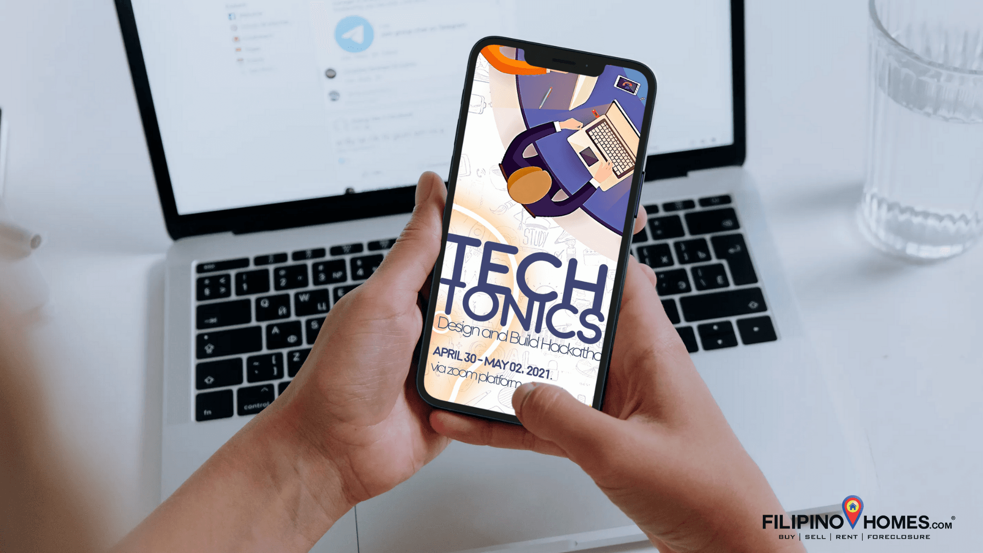 Filipino Homes CEO Anthony Leuterio speaks at UAPGA's Techtonics: Design and Build Hackathon