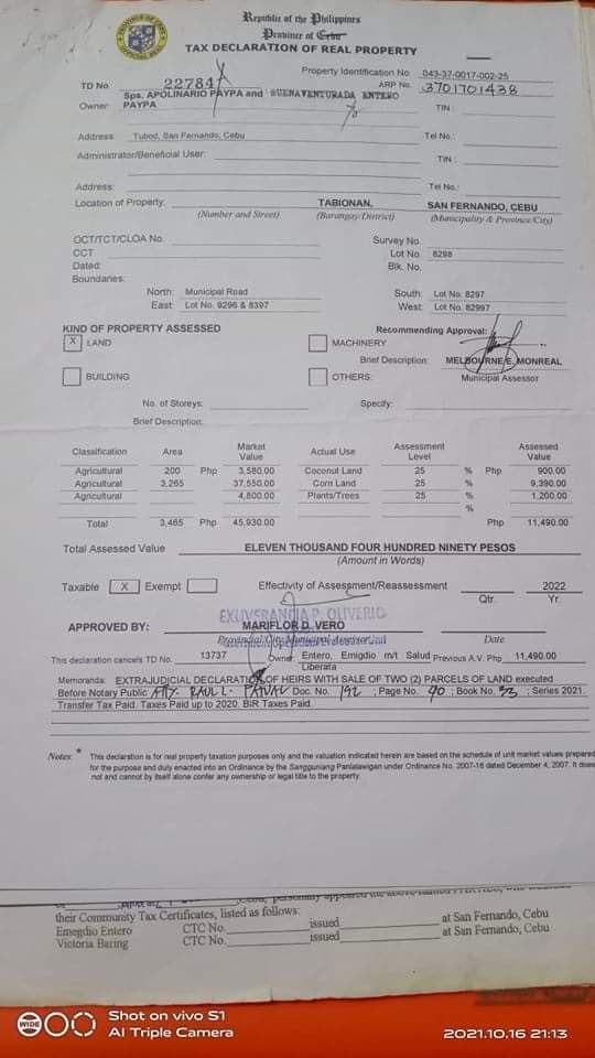 Agricultural Lot for Sale at pho500 per sq.m - photo 7