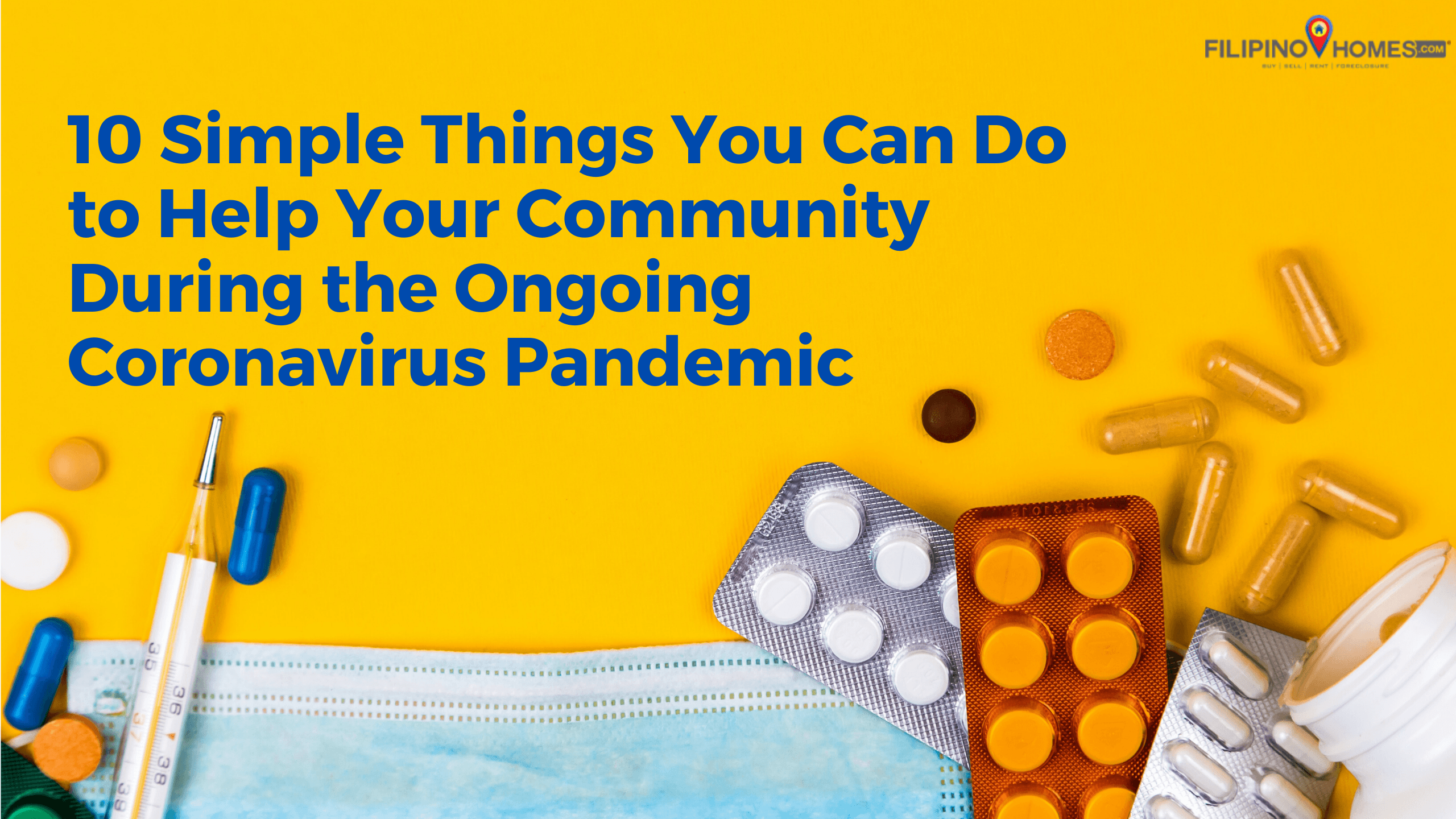 10 Simple Things You Can Do to Help Your Community During the Ongoing Coronavirus Pandemic