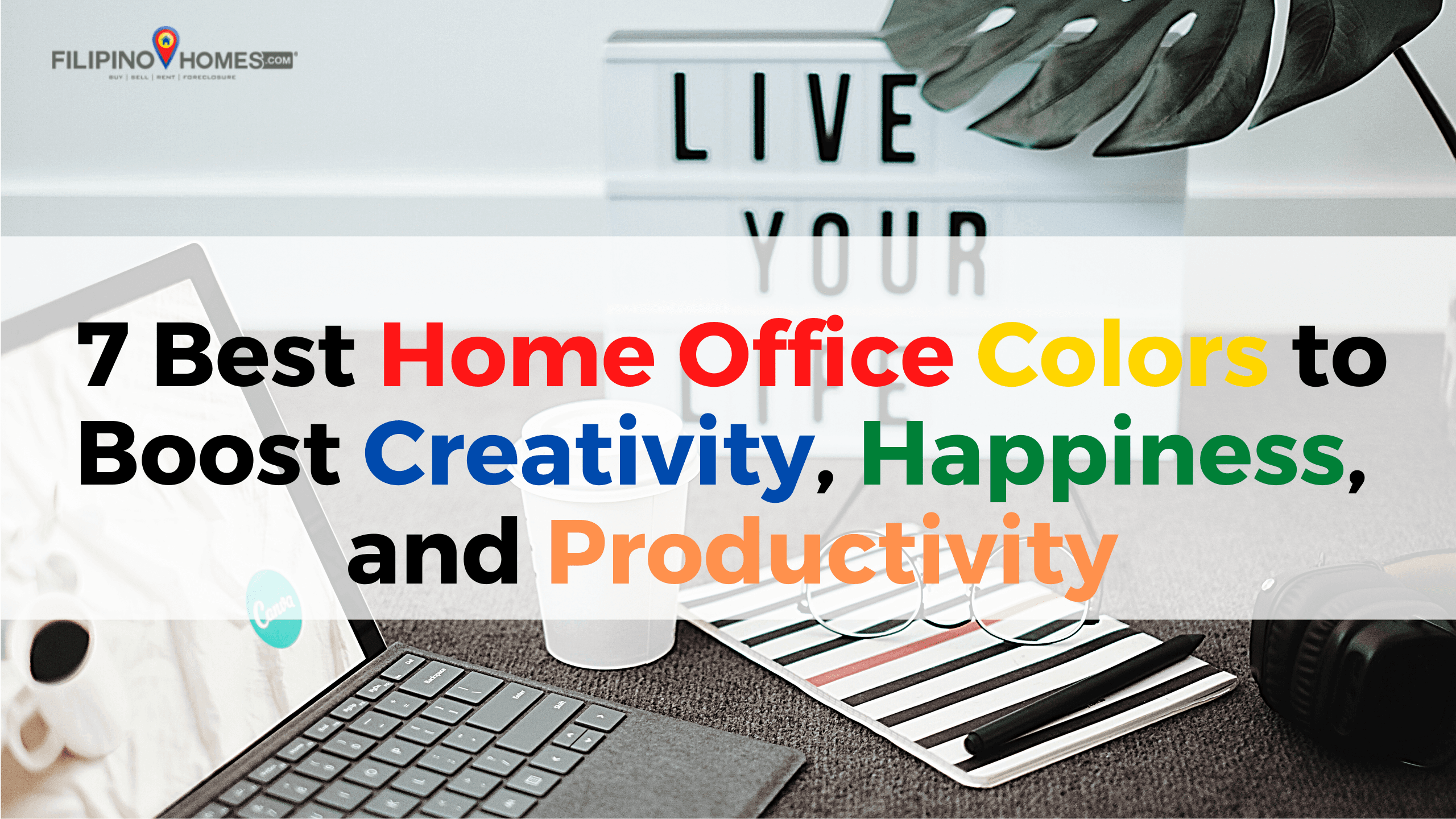 7 Best Home Office Colors to Boost Creativity, Happiness, and Productivity