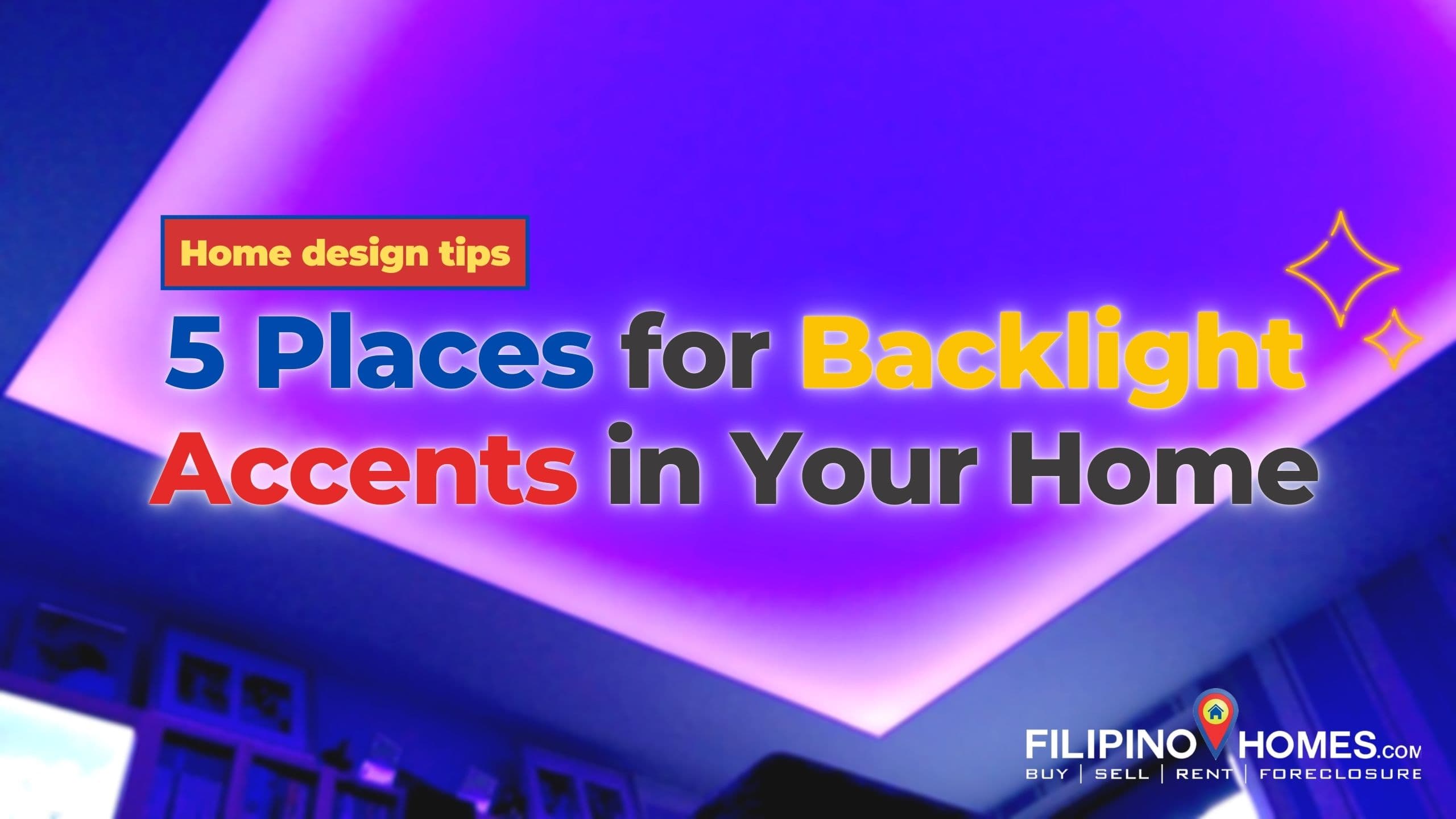 5 Places to Add Backlighting in Your Home