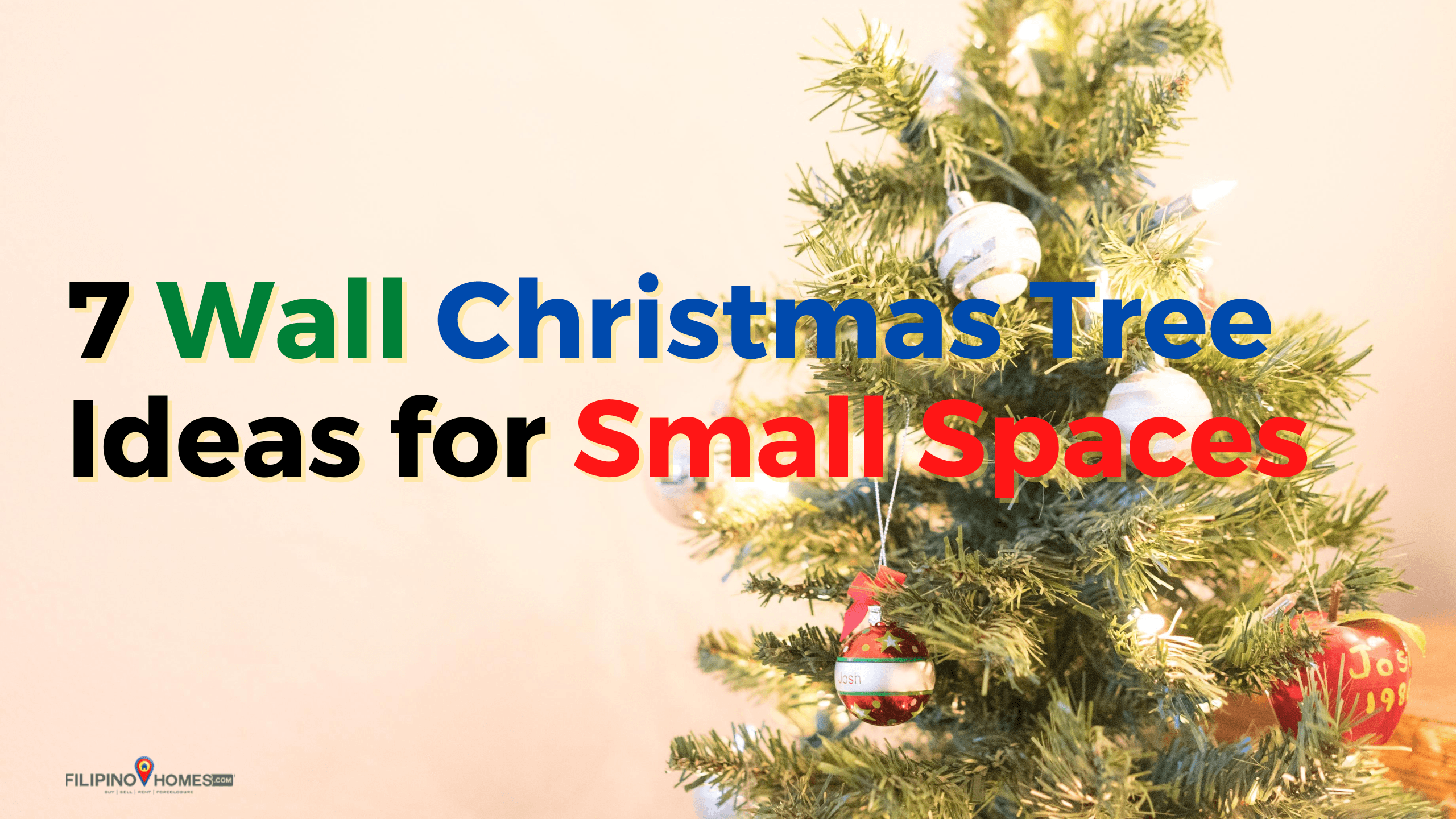 7 Wall Christmas Tree Ideas You Should Try for Your Small Space This Year