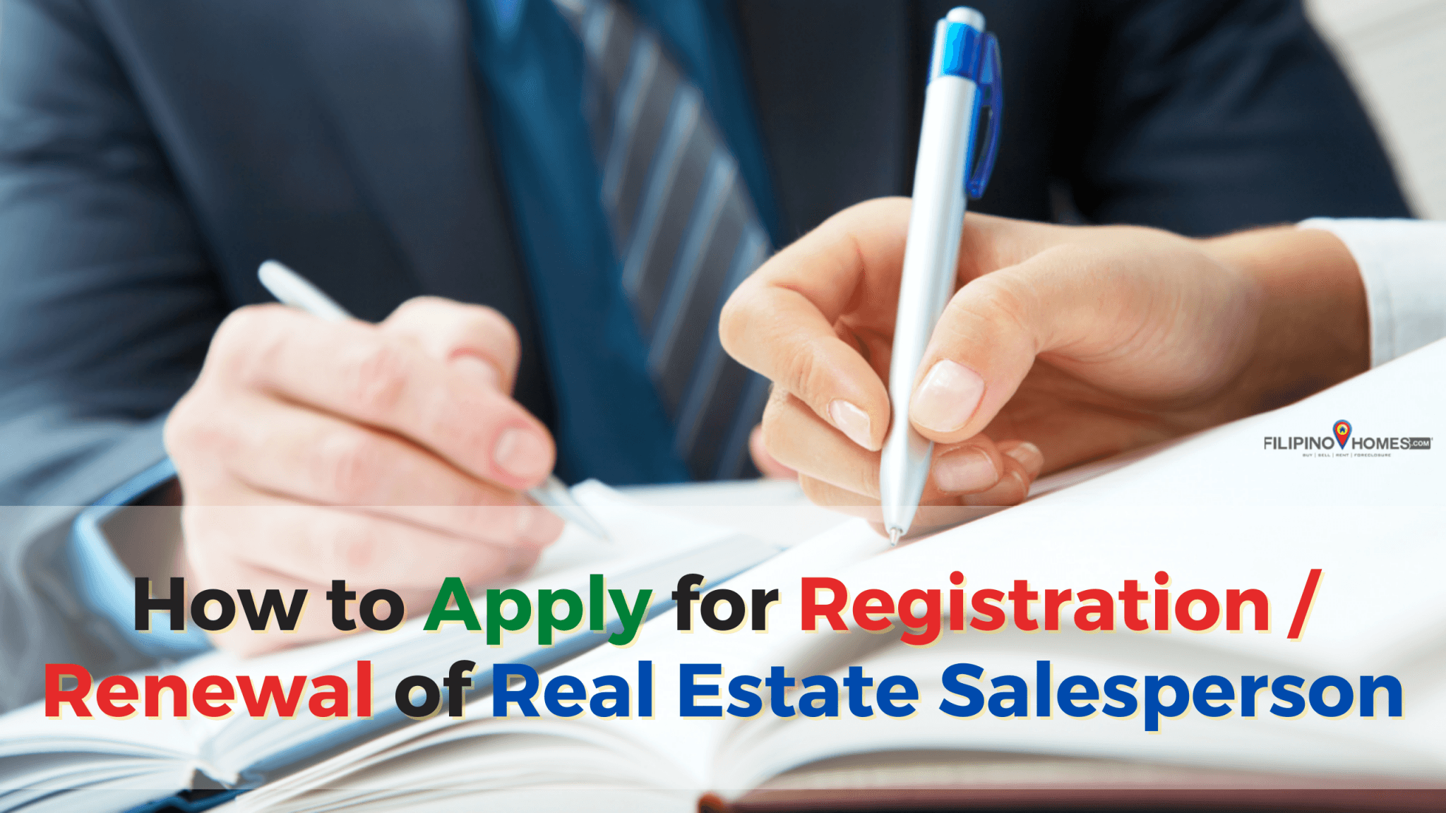 How to Apply for Renewal of Registration of Real Estate Salesperson (DHSUD)
