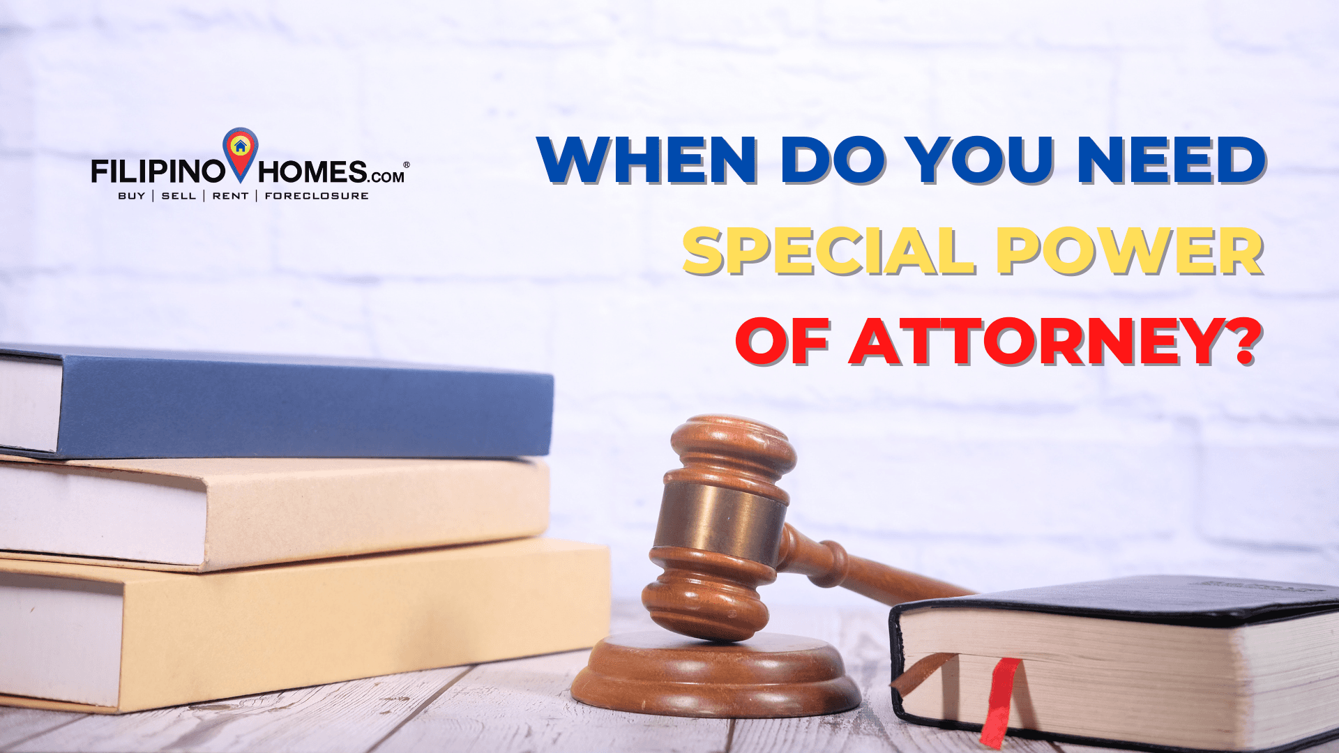 When Do You Need SPA or Special Power of Attorney?