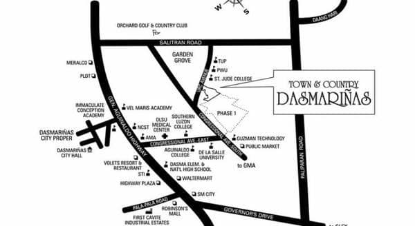Residential lot at Town and Country Dasmariñas Cavite