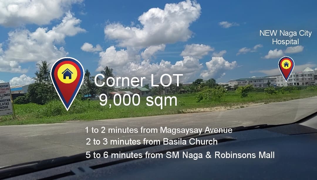 Corner LOT for SALE in Naga City