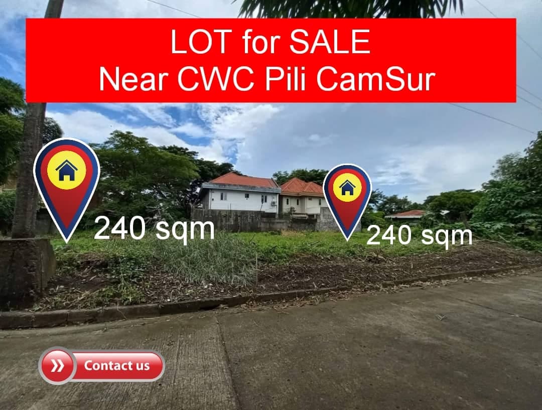 LOT for SALE near CWC and Maharlika Highway Pili Camarines Sur