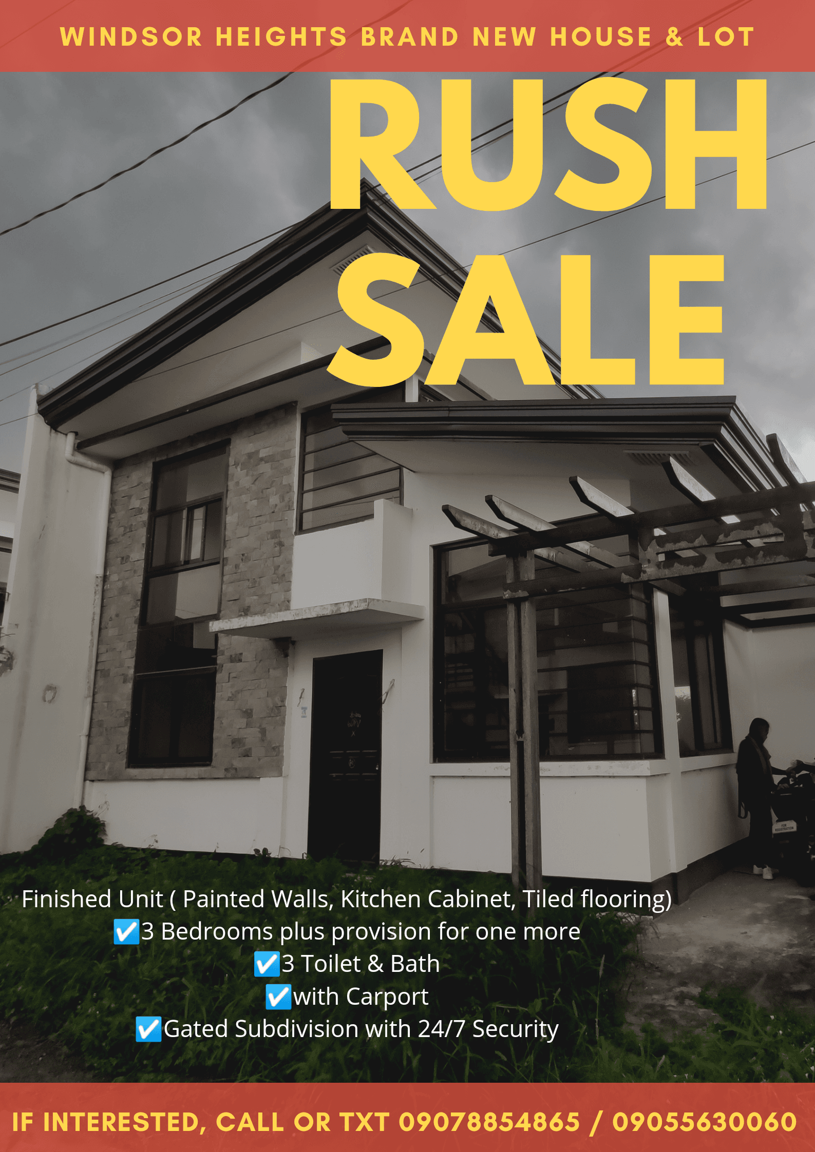 BRAND NEW HOUSE & LOT @ WINDSOR