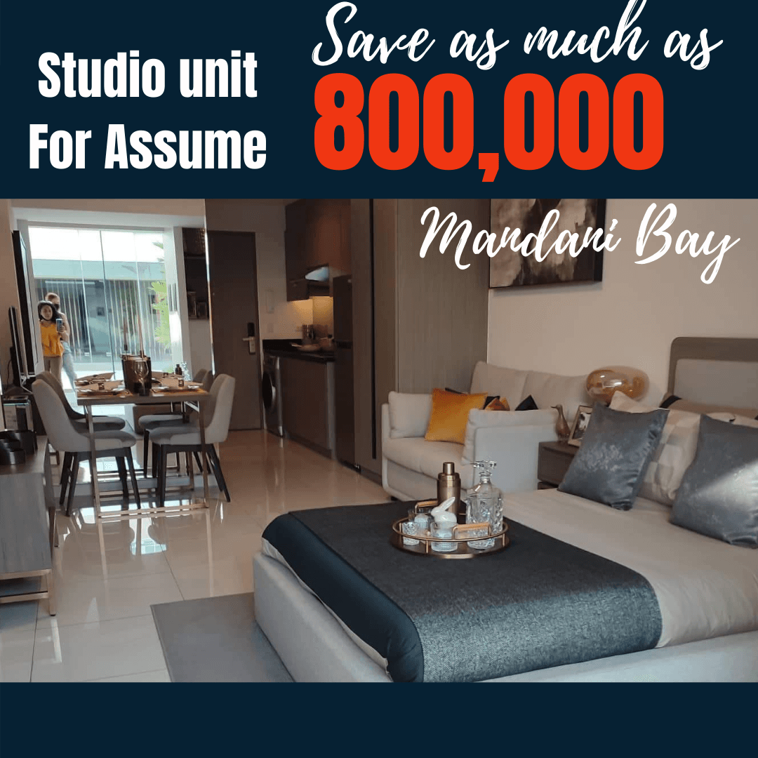 For Assume Mandani Bay Studio unit with balcony - photo 1