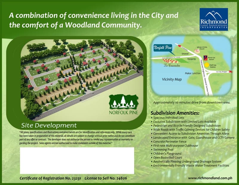 Corner Lot at Norfolk Pine Subdivision in General Santos - photo 7