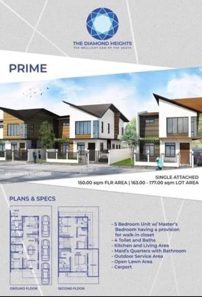 The Diamond Heights (Prime Model) Near Davao International Airport