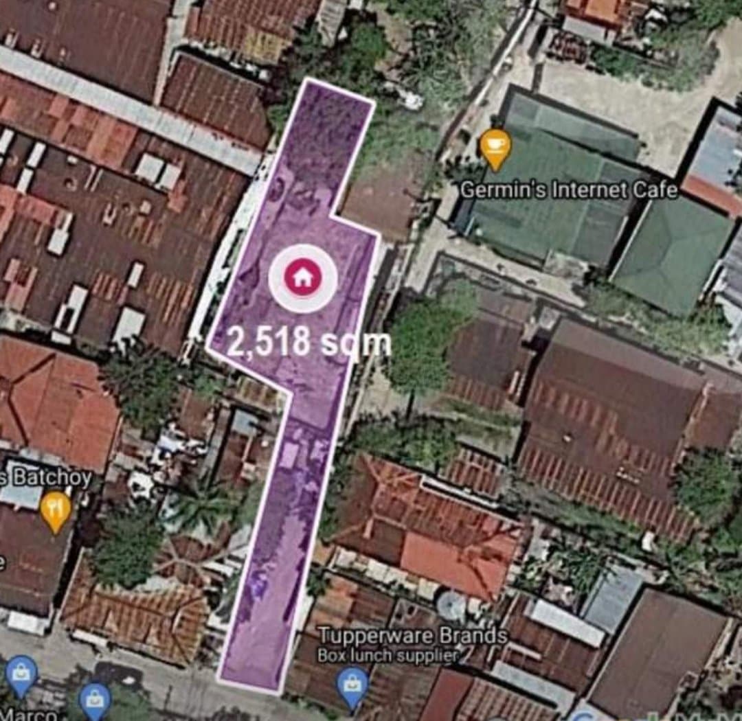 Commercial land with old warehouse