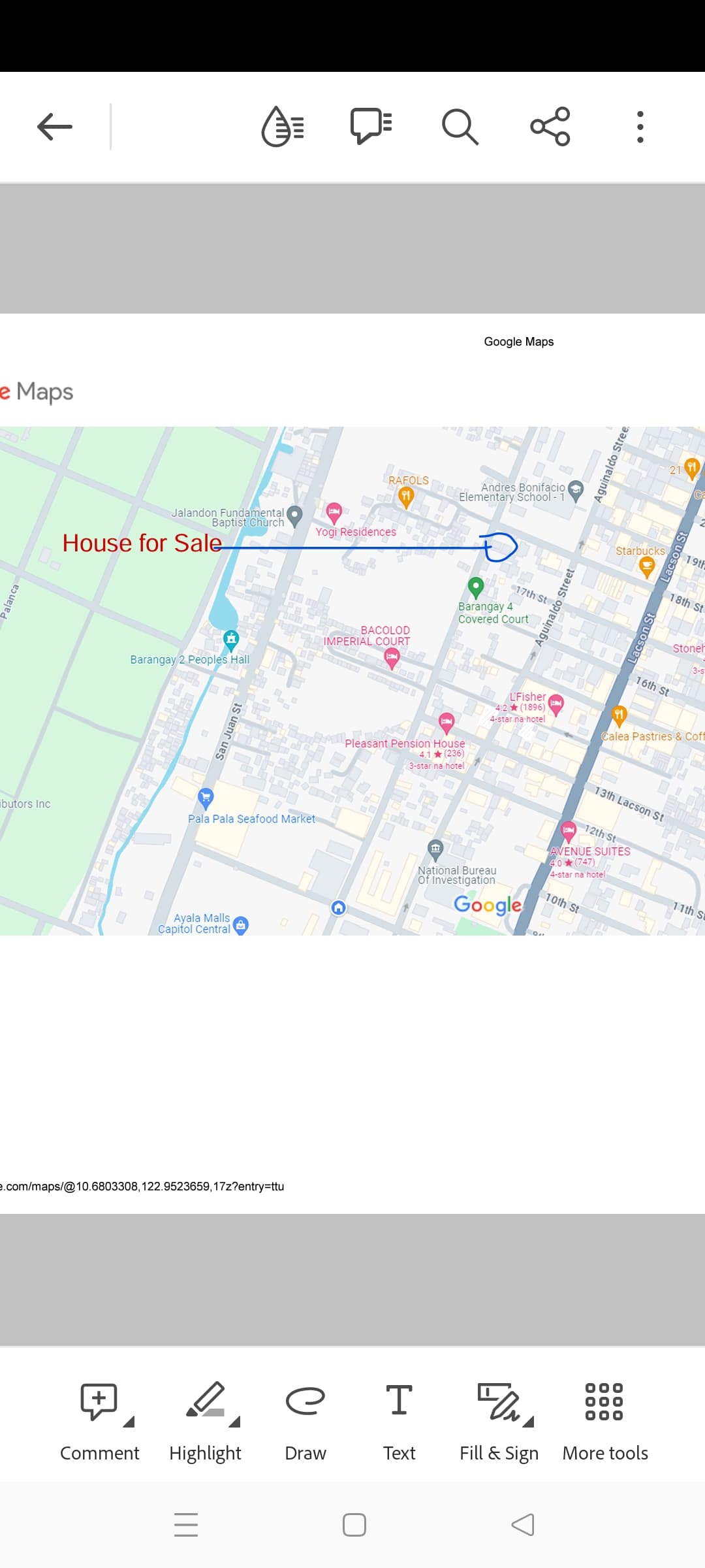 FOR SALE 330sq.m. Lot area