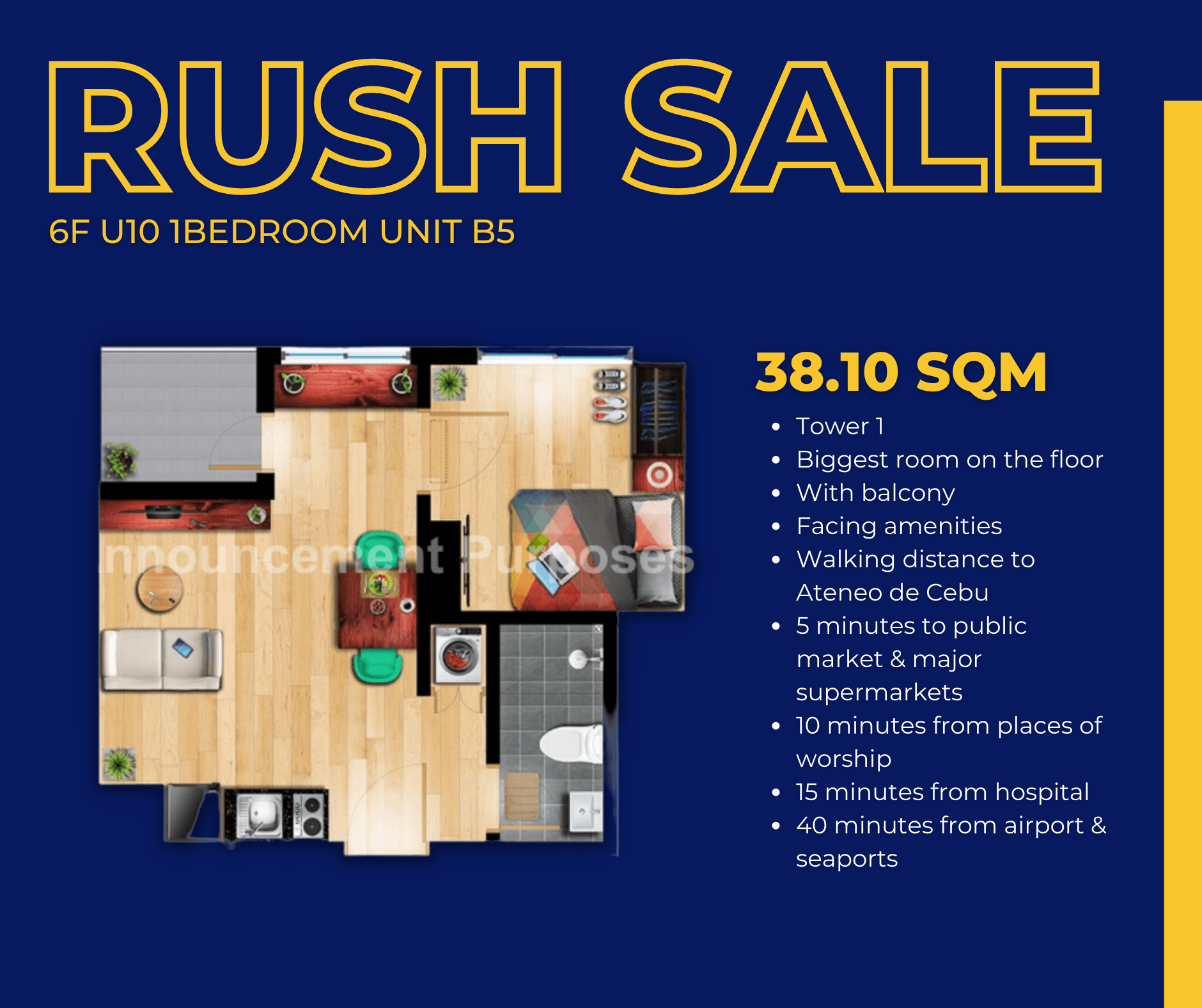 📢RUSH SALE ALERT! 📢 🔥FOR ASSUME RFO NORTHWOODS PLACE 🔥 - photo 2