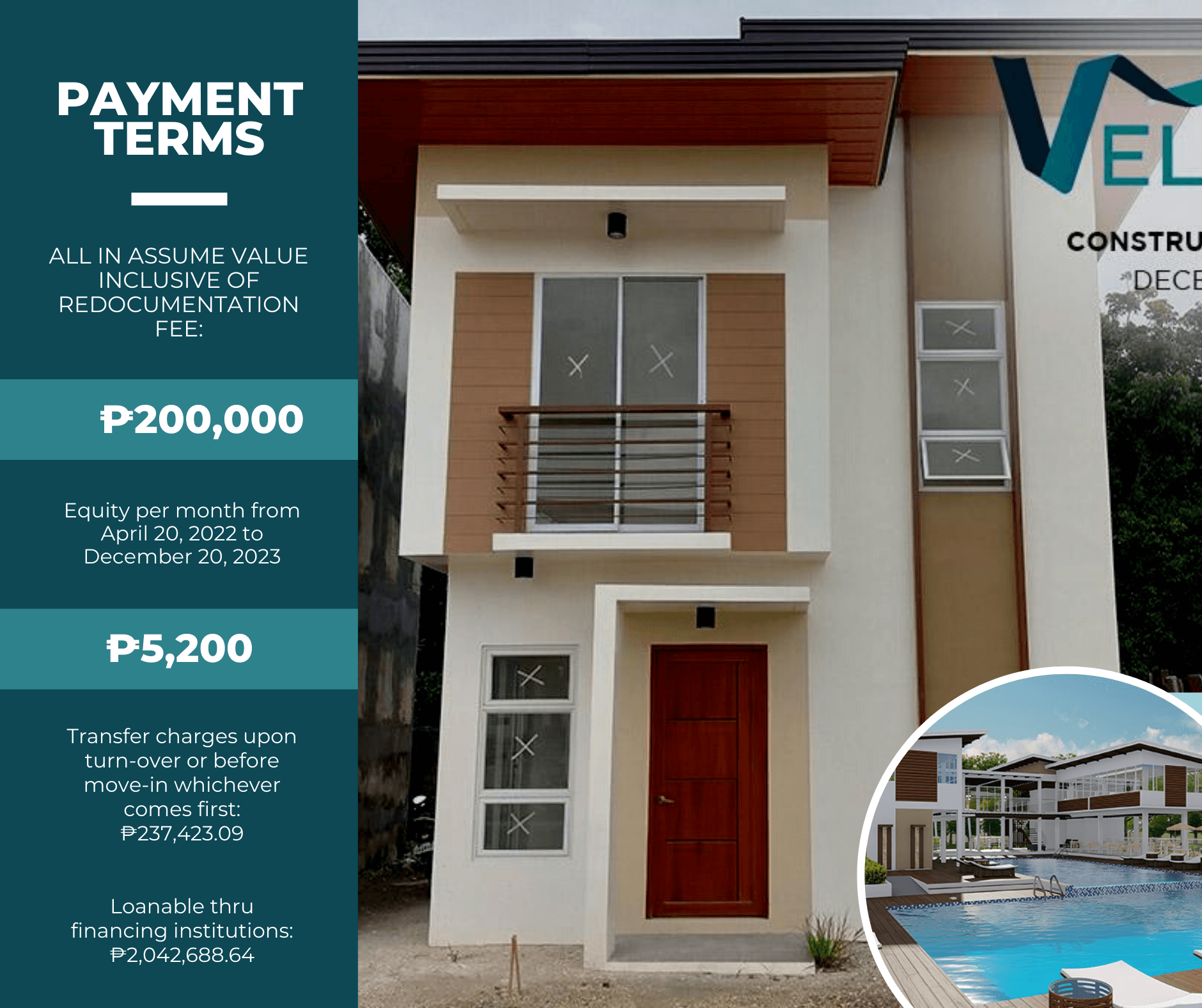 RUSH SALE ZURI UNIT VELMIRO GREENS BOHOL - photo 3