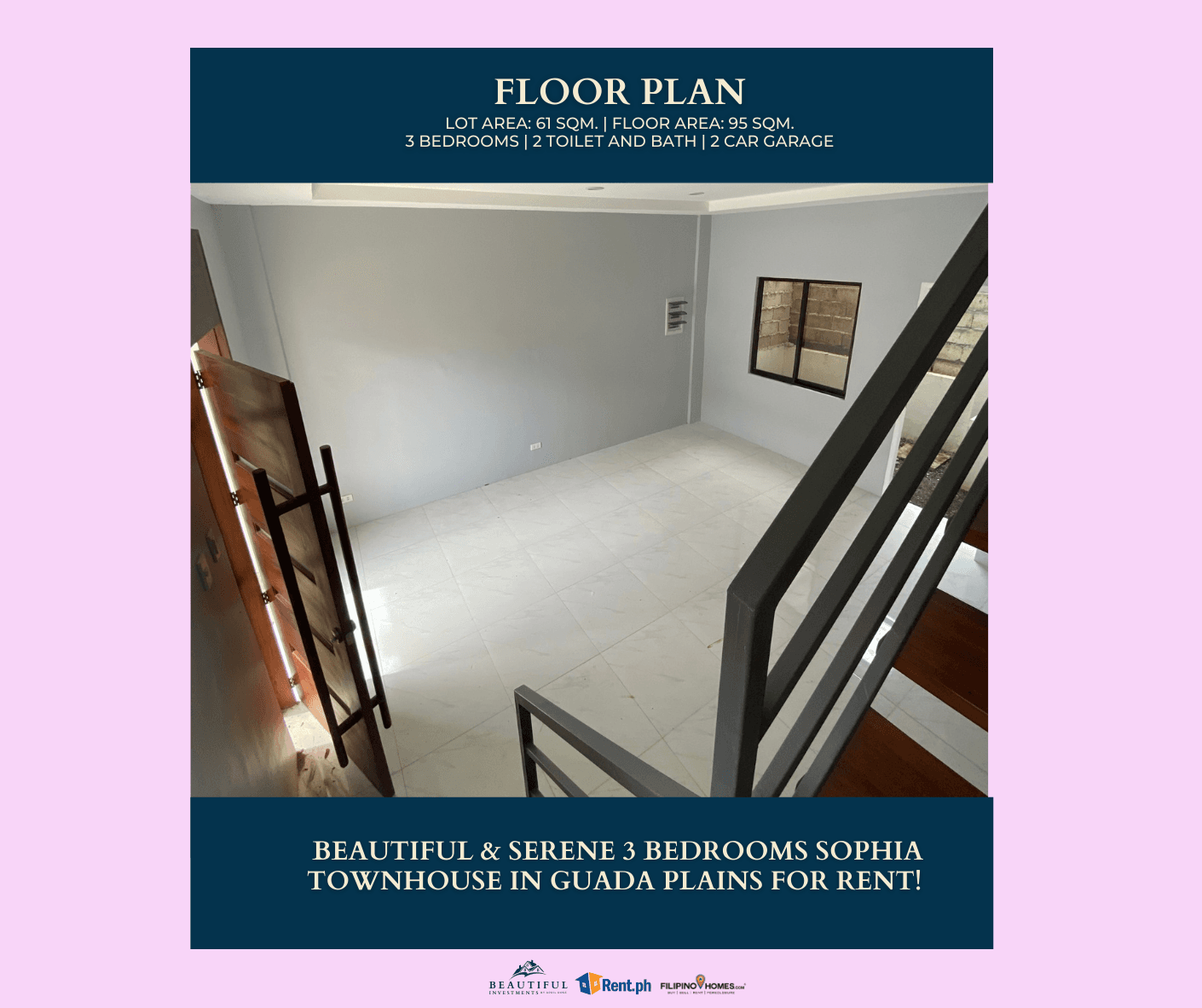 Serene & Elegant 3 Bedroom Townhouse in Guadalupe, Cebu City - photo 3