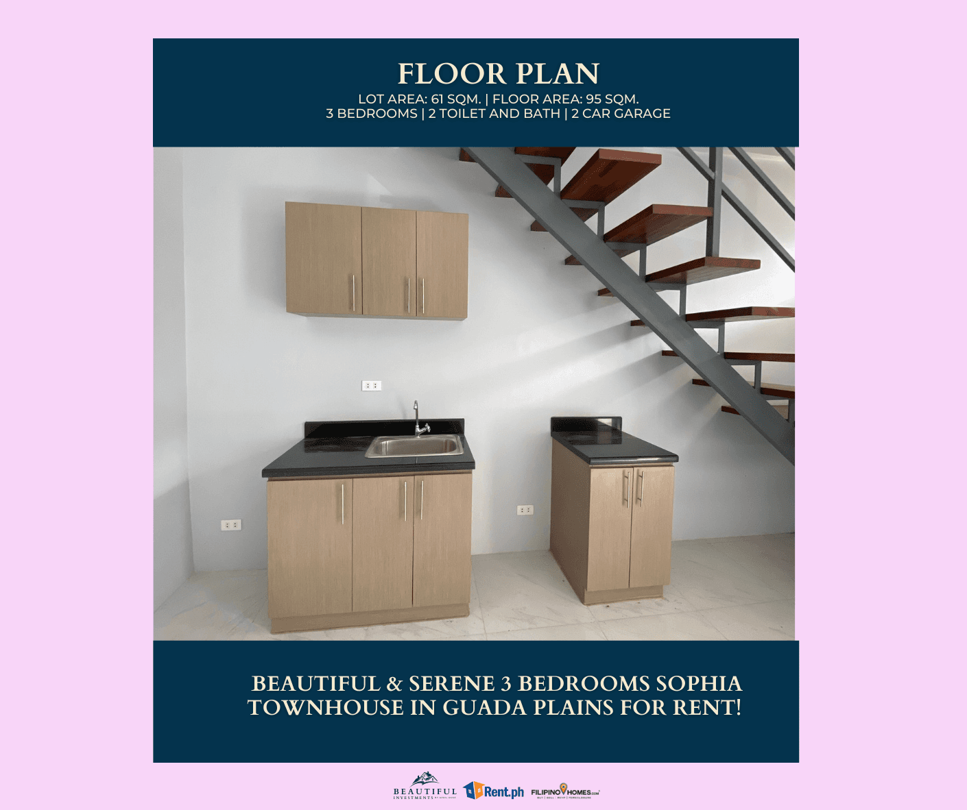 Serene & Elegant 3 Bedroom Townhouse in Guadalupe, Cebu City - photo 4