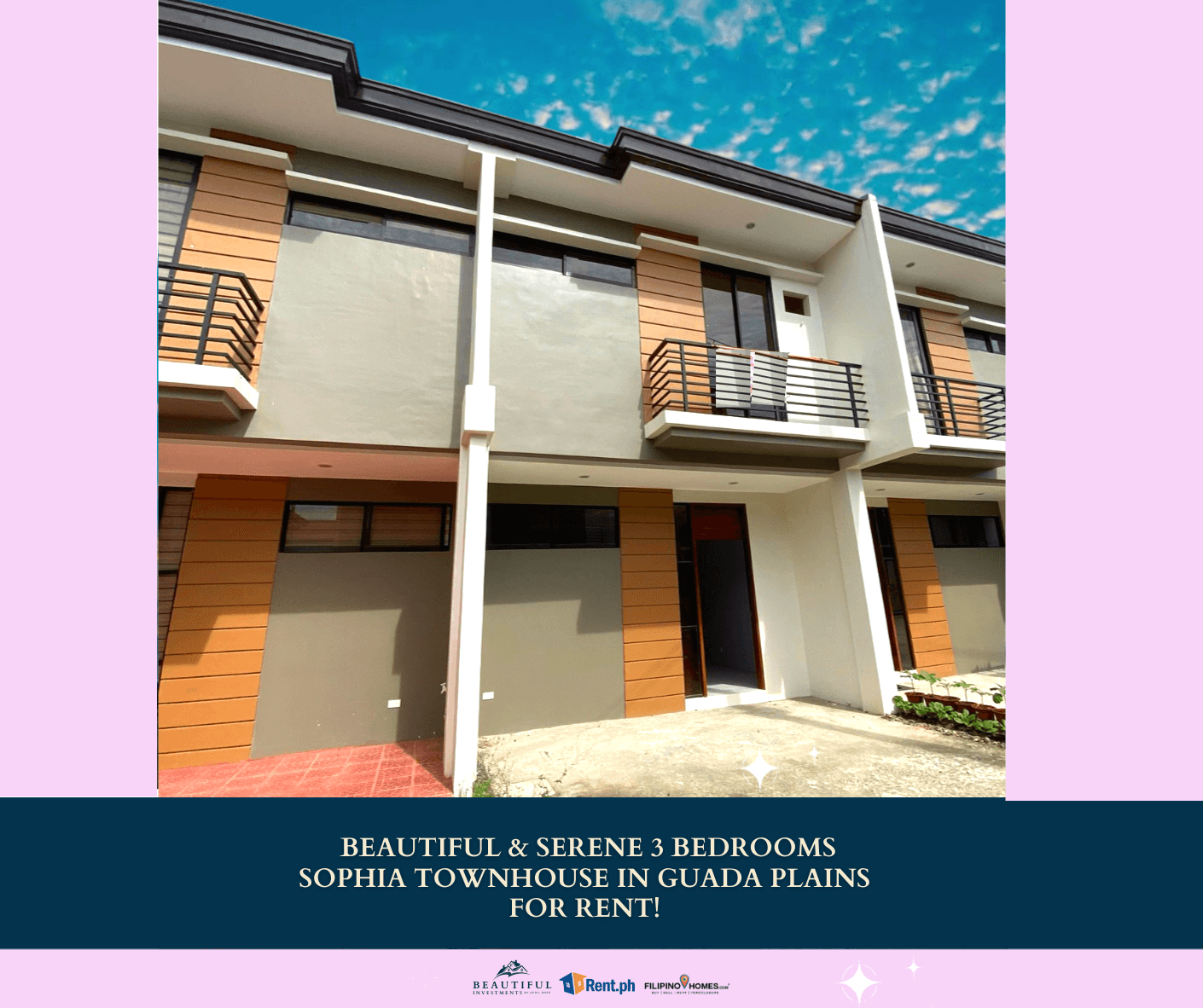 Serene & Elegant 3 Bedroom Townhouse in Guadalupe, Cebu City