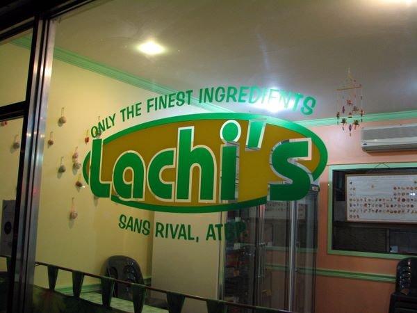 Lachi's Sans Rival Atbp.